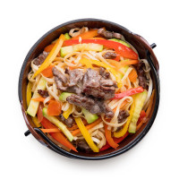 Лапша "WOK" с говядиной